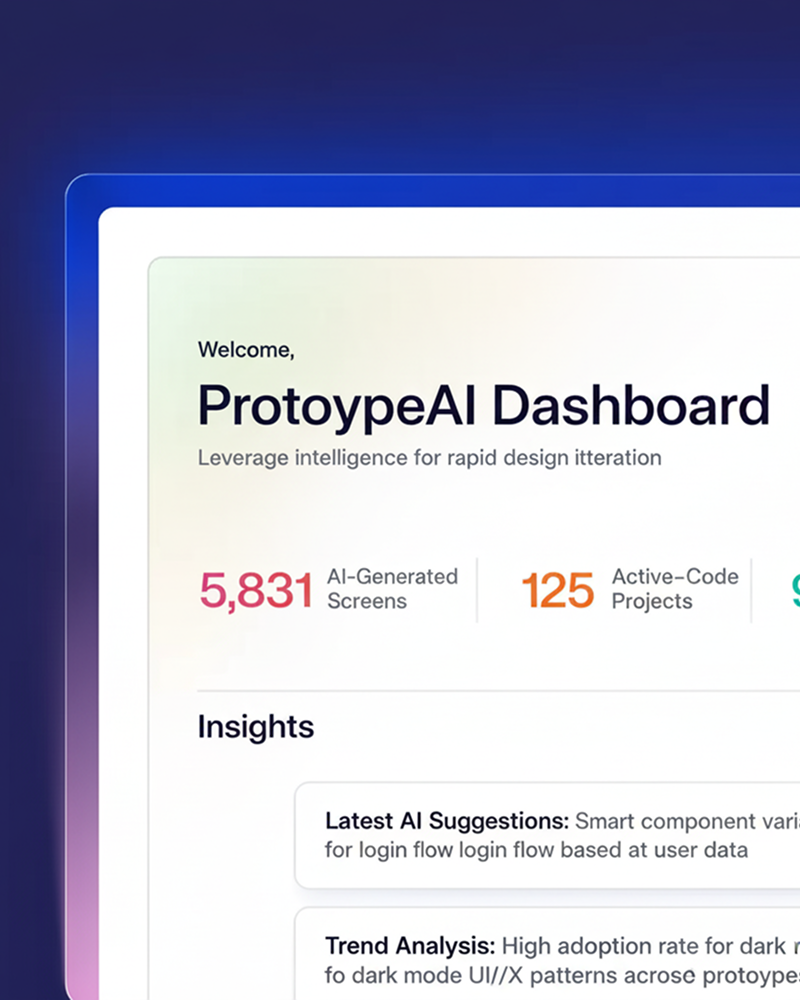 AI Powered Prototyping